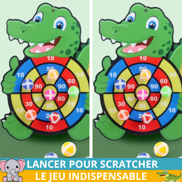 Jeu de Fléchettes Enfants - Précision Coordination Sécurisé | Les Petiots™