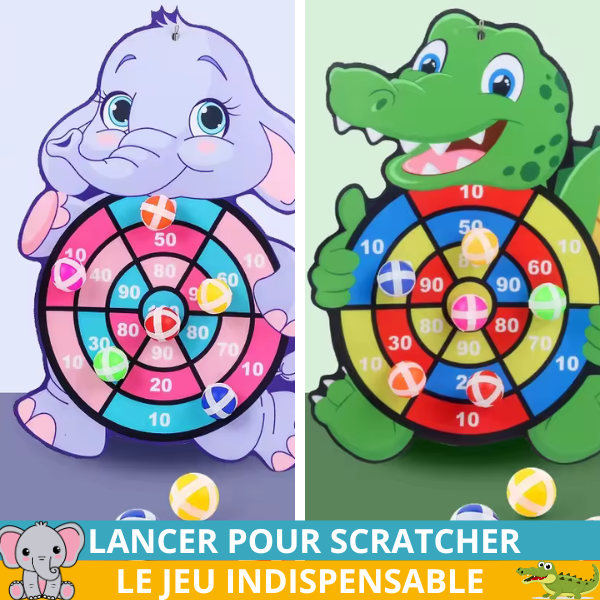 Jeu de Fléchettes Enfants - Précision Coordination Sécurisé | Les Petiots™