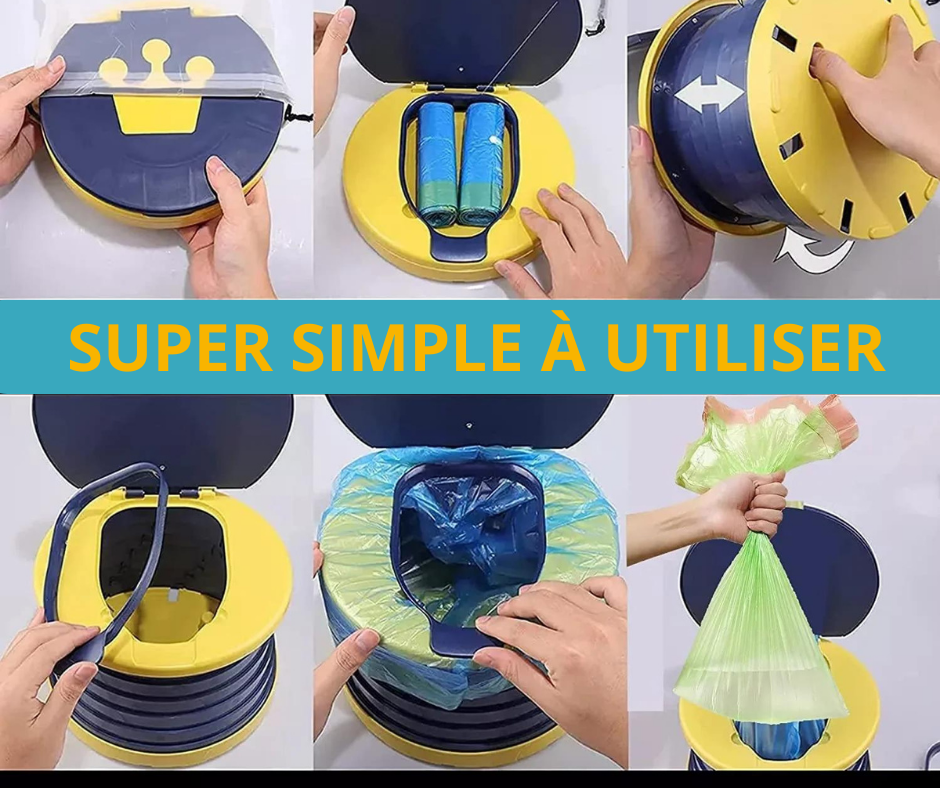 Pot Bébé Toilette - Apprentissage Propreté Confort | Les Petiots™