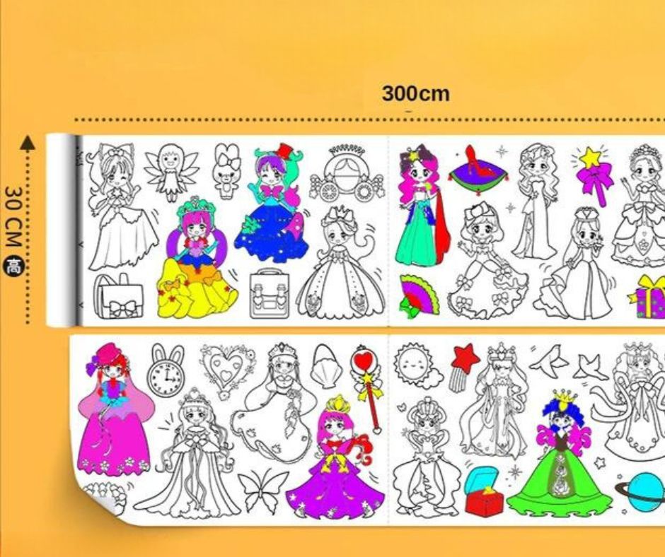 Rouleau à Dessin - Créativité Infinie Portable Enfant | Les Petiots™