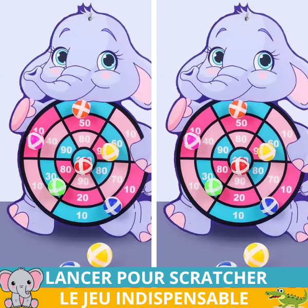 Jeu de Fléchettes Enfants - Précision Coordination Sécurisé | Les Petiots™