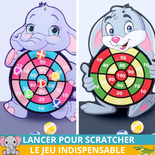 Jeu de Fléchettes Enfants - Précision Coordination Sécurisé | Les Petiots™