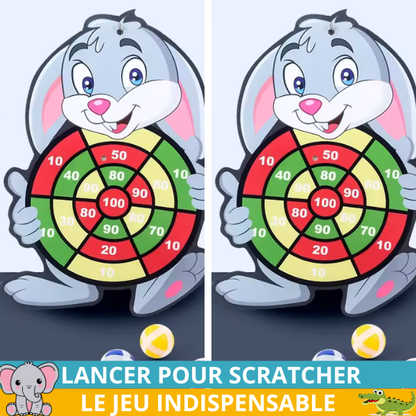 Jeu de Fléchettes Enfants - Précision Coordination Sécurisé | Les Petiots™