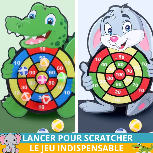 Jeu de Fléchettes Enfants - Précision Coordination Sécurisé | Les Petiots™