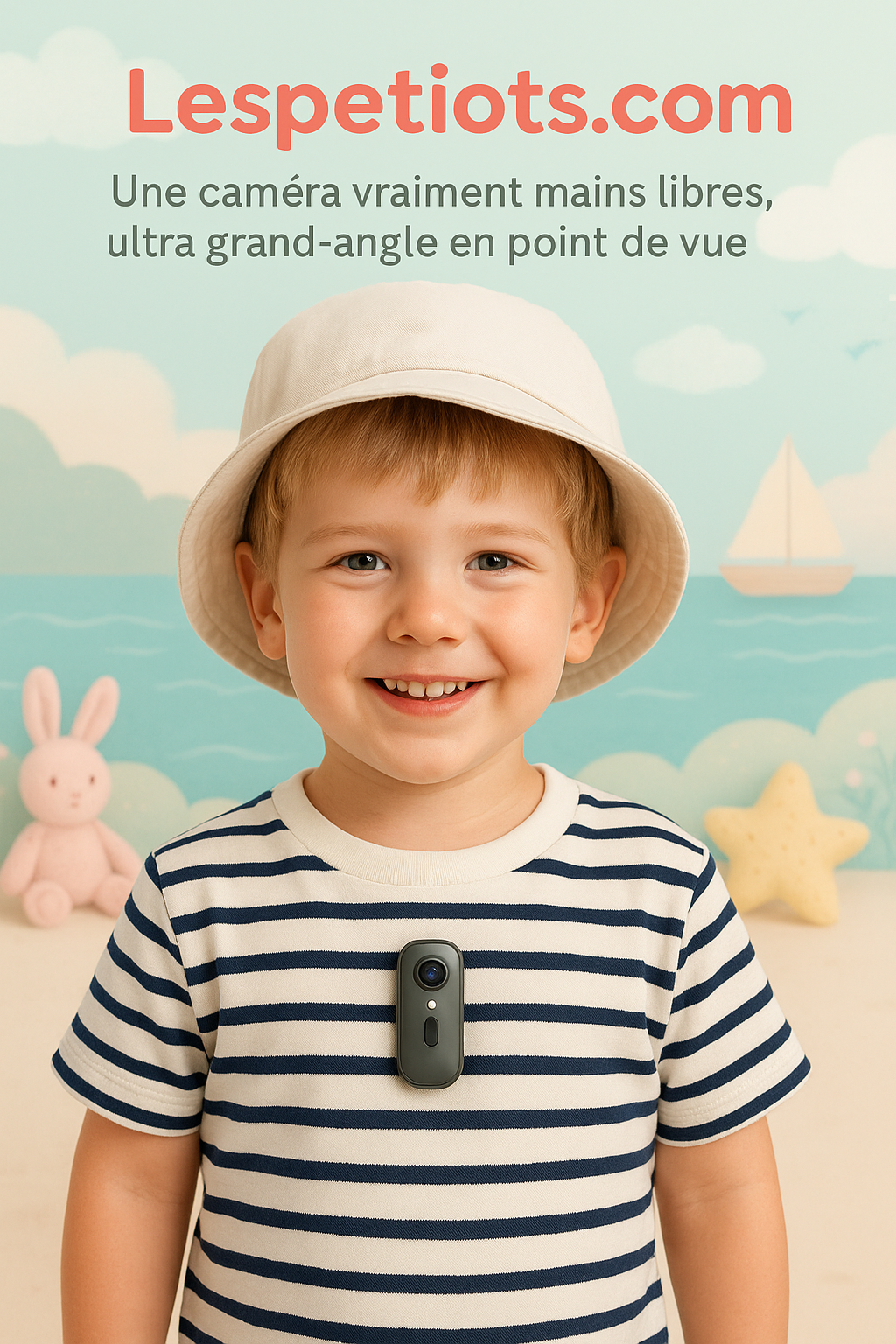 Caméra Mini WiFi Portable - Surveillance Bébé Connectée | Les Petiots™