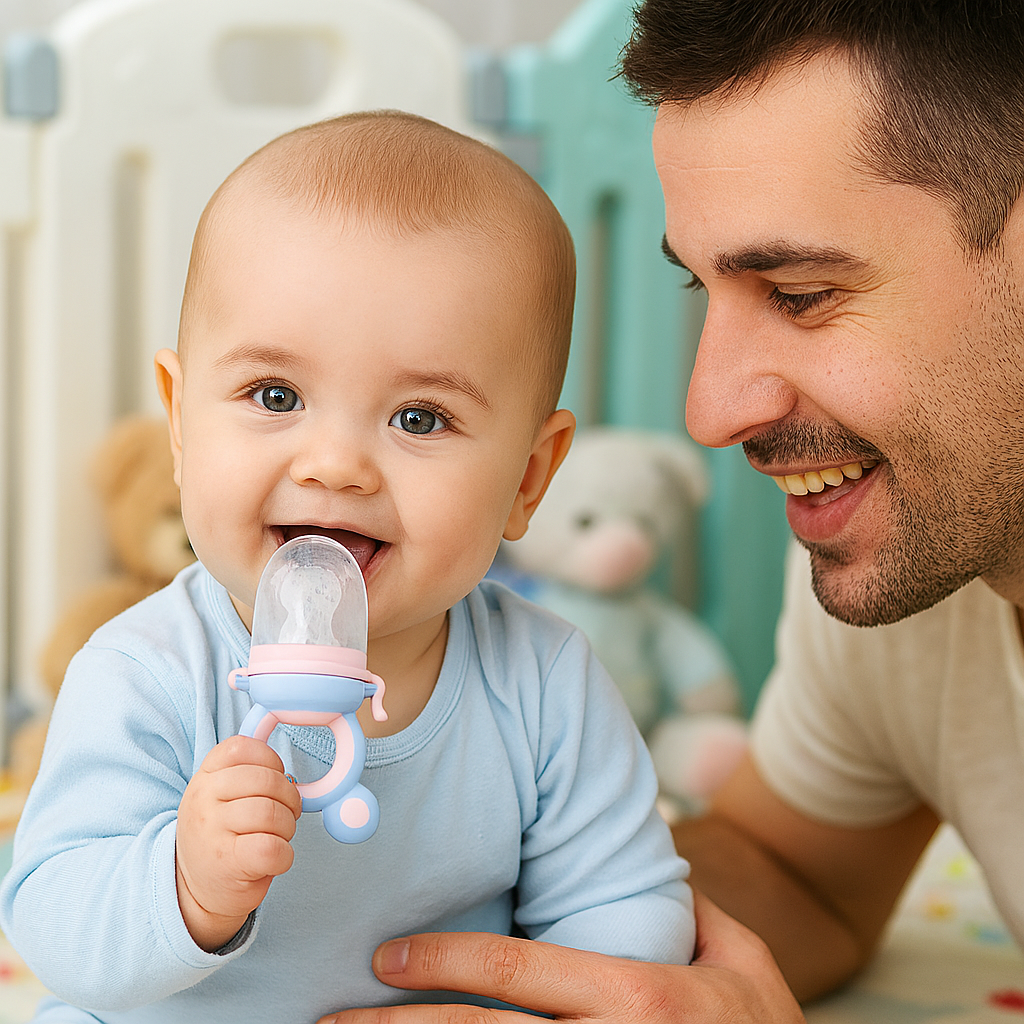 Tétine Alimentaire Bébé - Diversification Sécurisée | Les Petiots™