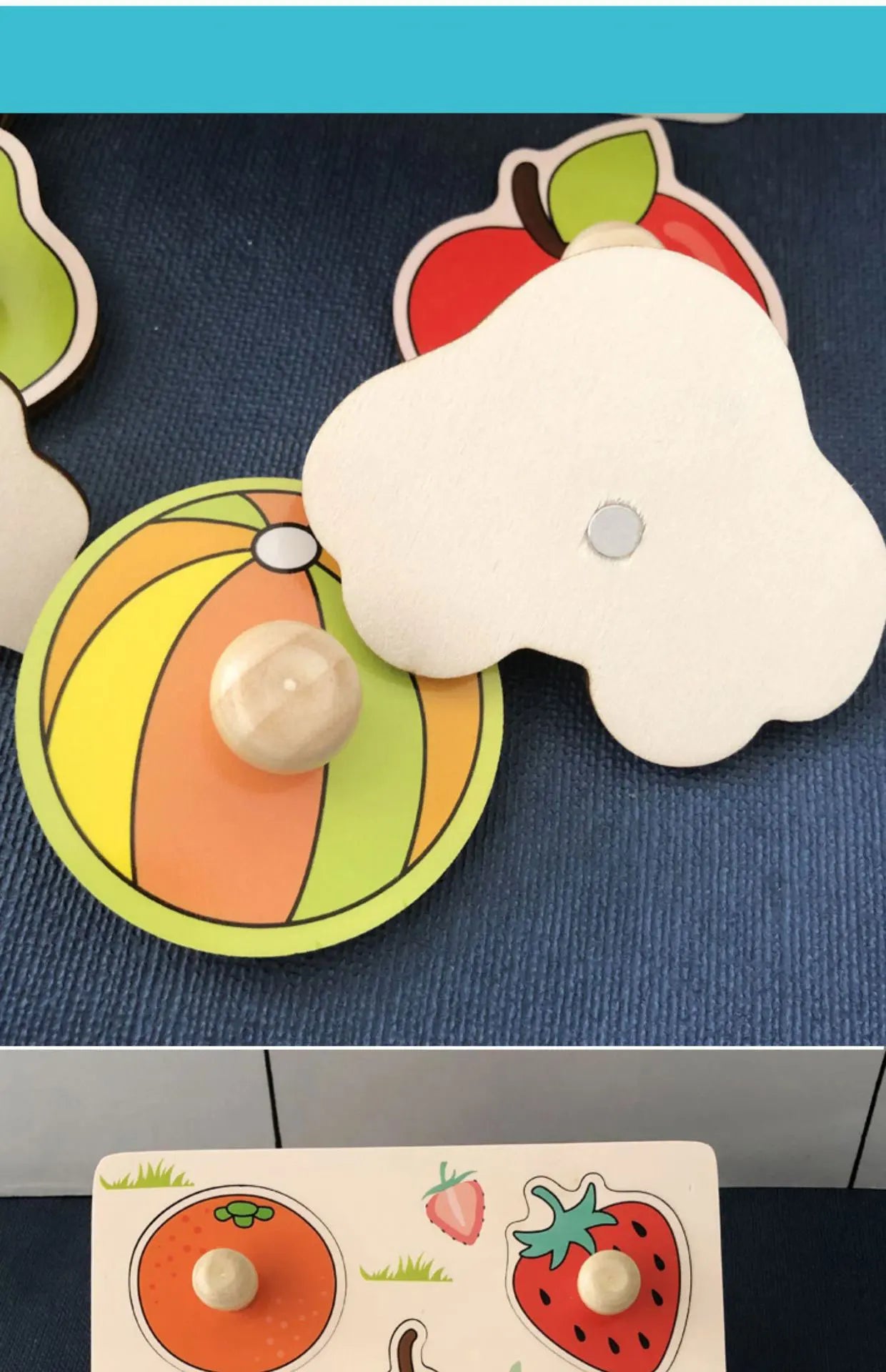 Puzzle Bébé Montessori - Jouet Éducatif Éveil | Les Petiots™