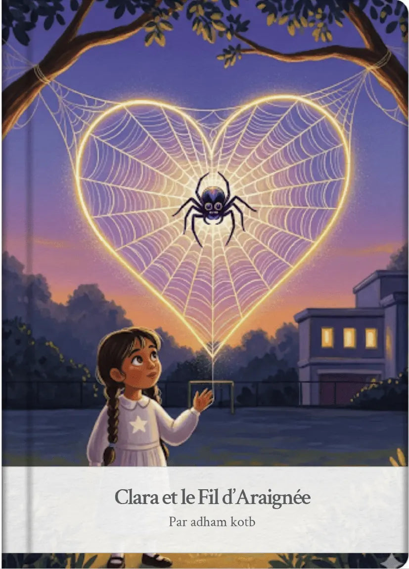 Clara et le Fil d'Araignée 🕷️ - Livre Numérique Enfant 4-8 ans - Amitié et Différence - Les Petiots