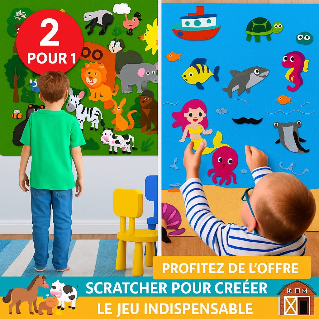 Jeu la Ferme - Découverte Animaux Éducatif Enfant | Les Petiots™