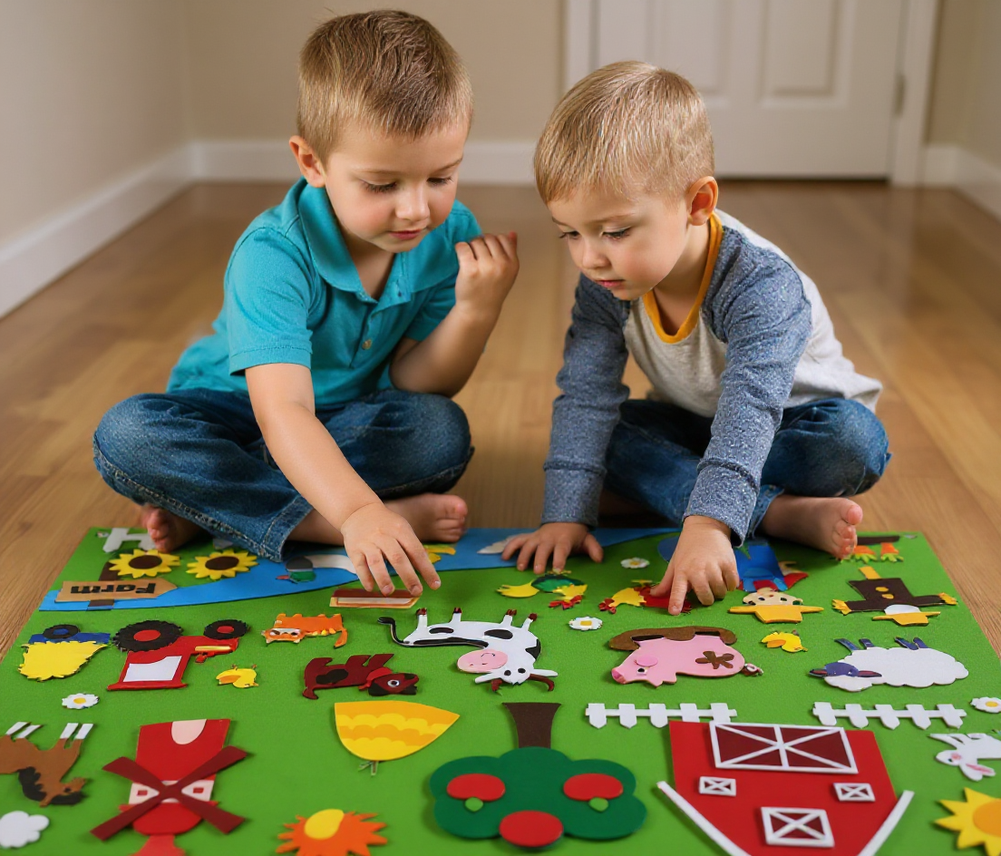 Jeu la Ferme - Découverte Animaux Éducatif Enfant | Les Petiots™