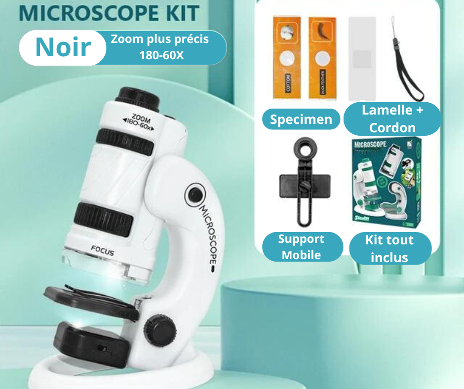 Microscope Enfant - Découverte Scientifique Éducative | Les Petiots™ - Les Petiots Product - View 12