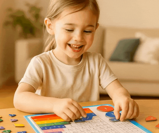 Livre Magnétique Fractions Montessori | Jouet Éducatif | Les Petiots™