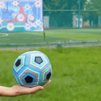 Tapis de Football Adhérent pour Enfants - Entraînement Intérieur et Extérieur