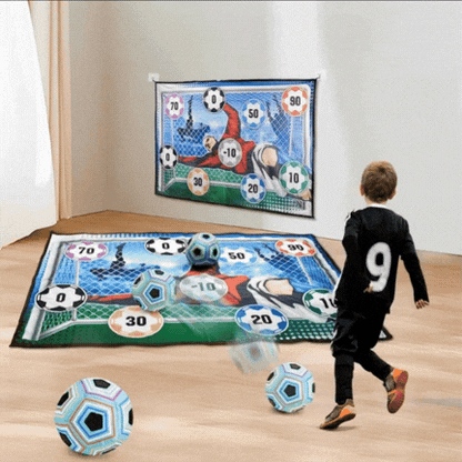 Tapis de Football Adhérent pour Enfants - Entraînement Intérieur et Extérieur