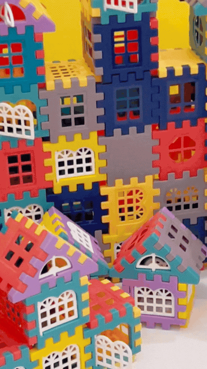 ArchiBlocs Créatifs-Blocs de Construction Éducatifs pour Futurs Architectes (STEM) - Les Petiots