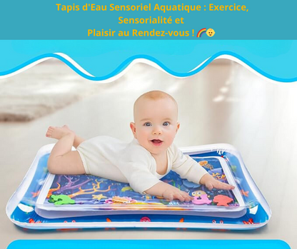 Tapis d'Eau Bébé - Éveil Sensoriel Aquatique | Les Petiots™