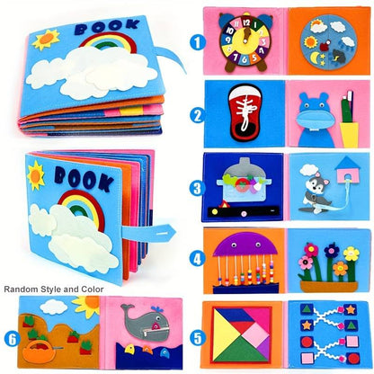 Livre sensoriel bébé