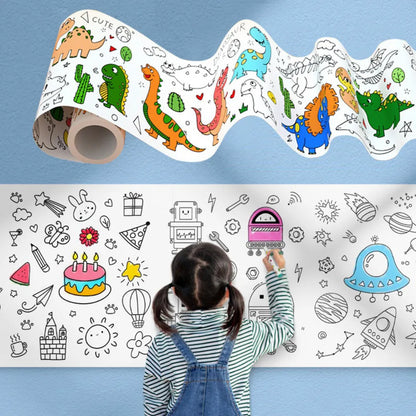Rouleau à Dessin - Créativité Infinie Portable Enfant | Les Petiots™