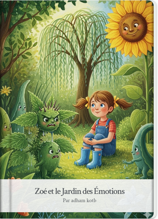 Zoé et le Jardin des Émotions 🌱 - Livre Numérique Enfant 4-8 ans - Intelligence Émotionnelle