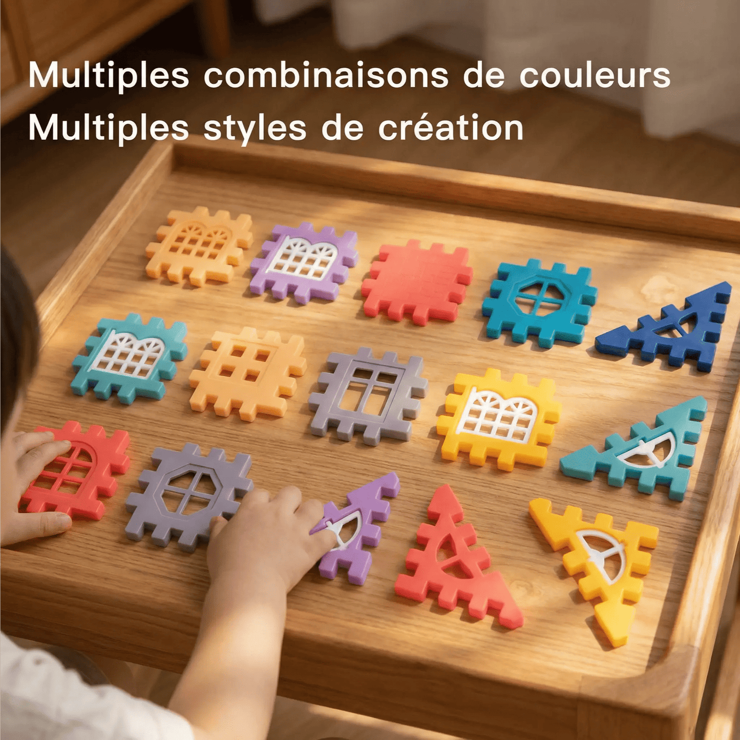 ArchiBlocs Créatifs™ - Blocs de Construction Éducatifs pour Futurs Architectes (STEM) - Les Petiots