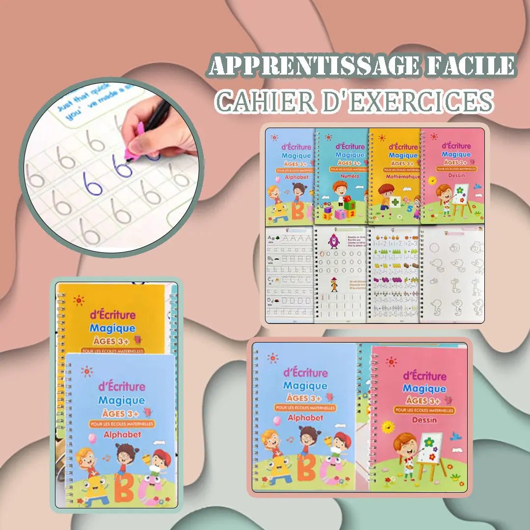 Cahier Travaux Pratiques - Apprentissage Enfant Créatif | Les Petiots™ - Les Petiots