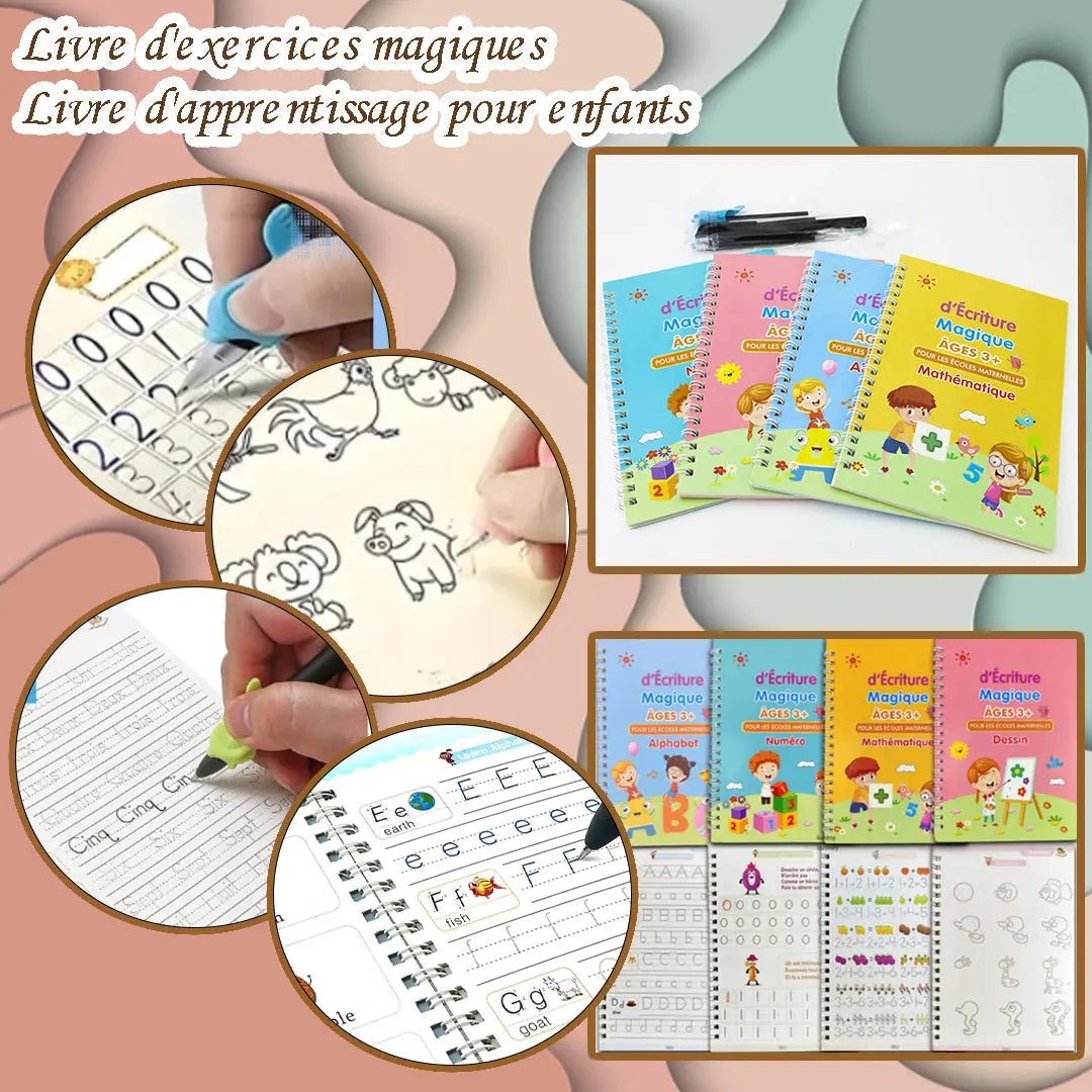 Cahier Travaux Pratiques - Apprentissage Enfant Créatif | Les Petiots™ - Les Petiots