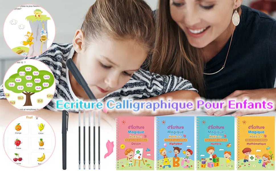 Cahier Travaux Pratiques - Apprentissage Enfant Créatif | Les Petiots™ - Les Petiots