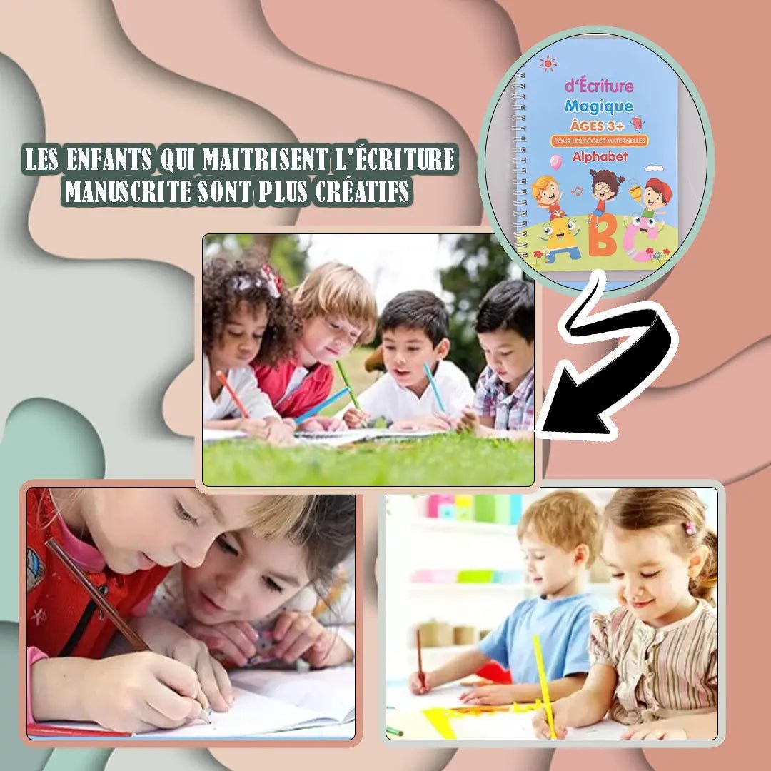 Cahier Travaux Pratiques - Apprentissage Enfant Créatif | Les Petiots™ - Les Petiots