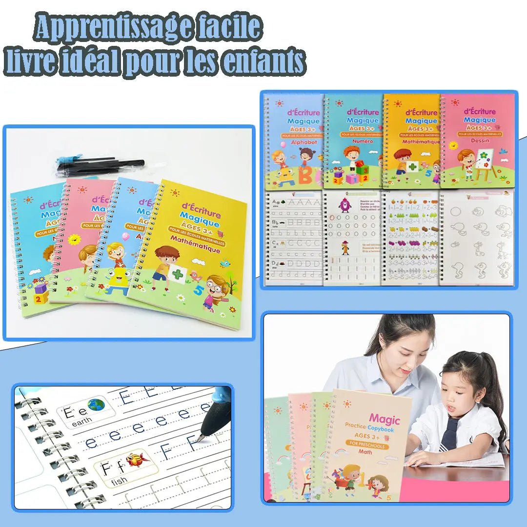 Cahier Travaux Pratiques - Apprentissage Enfant Créatif | Les Petiots™ - Les Petiots