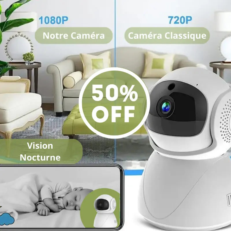 Caméra Bébé - Surveillance Sécurité Enfant Connectée | Les Petiots™ - Les Petiots