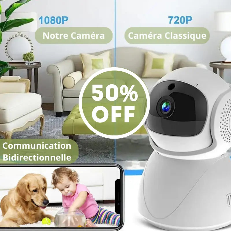 Caméra Bébé - Surveillance Sécurité Enfant Connectée - Les Petiots