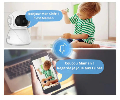 Caméra Bébé - Surveillance Sécurité Enfant Connectée | Les Petiots™ - Les Petiots