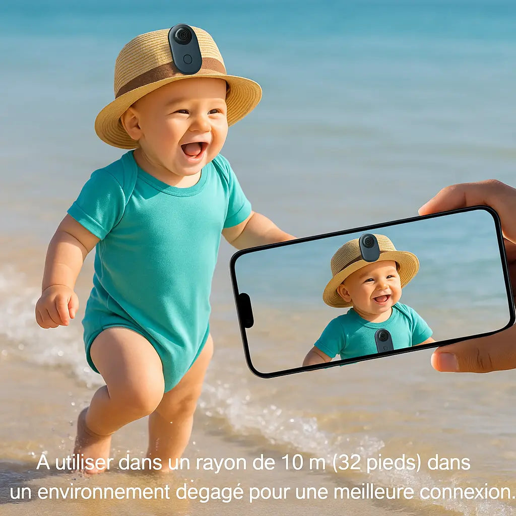 Caméra de Surveillance Connectée pour Bébé - Les Petiots™ - Les Petiots
