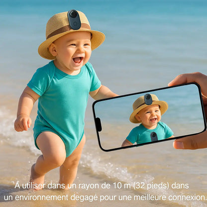 Caméra de Surveillance Connectée pour Bébé - Les Petiots™ - Les Petiots