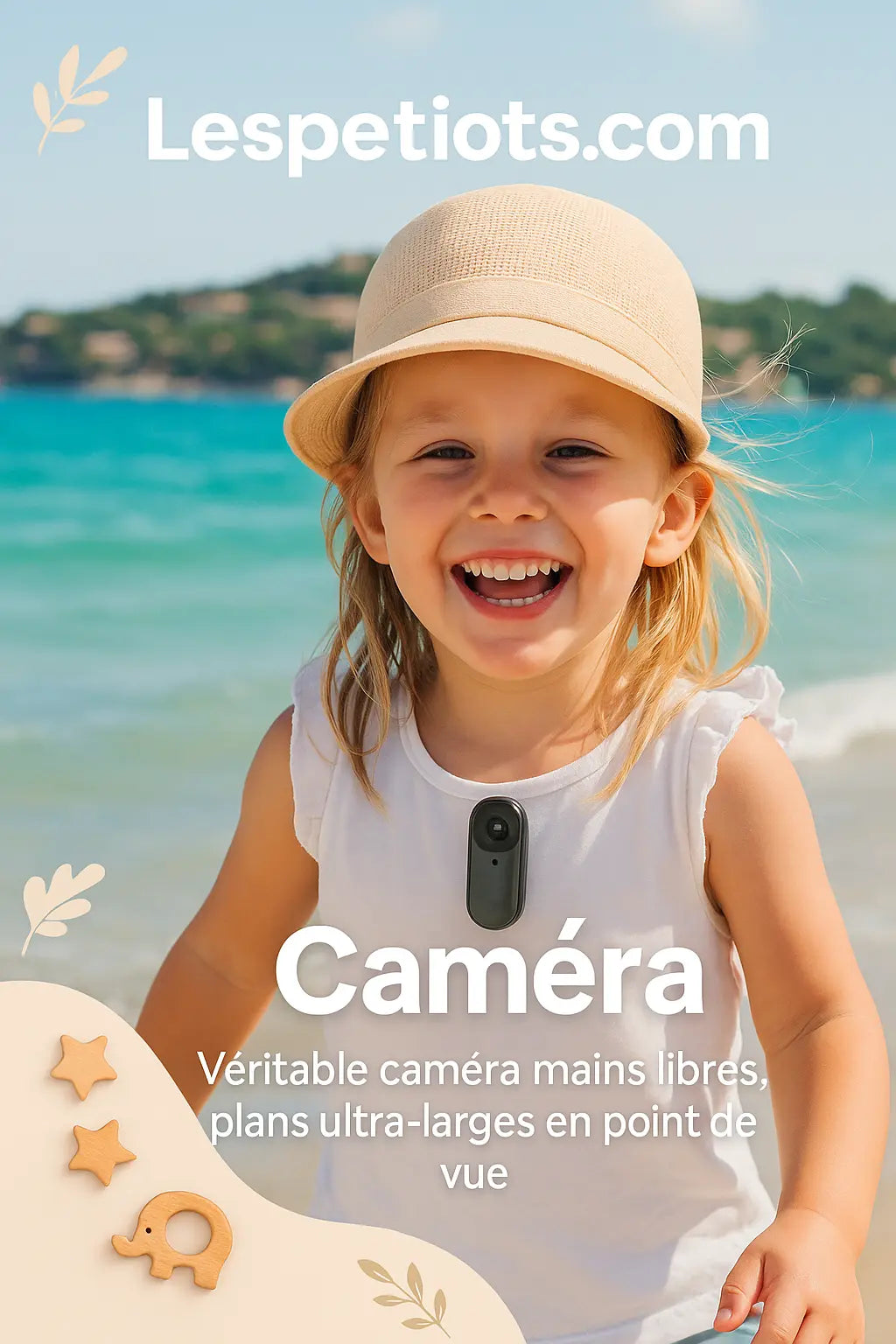 Caméra de Surveillance Connectée pour Bébé - Les Petiots™ - Les Petiots