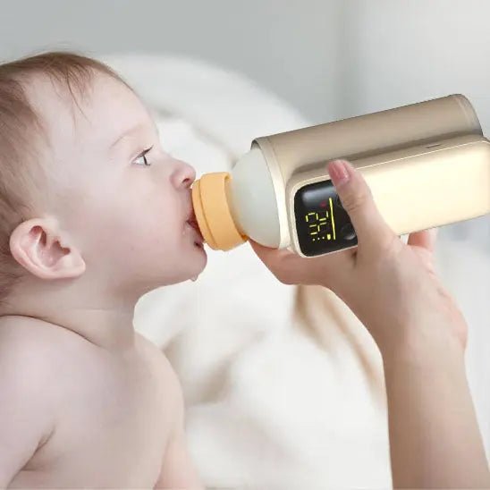 Chauffe Biberon Portable USB Rechargeable - Contrôle Température 37 - 55°C | Les Petiots™ - Les Petiots