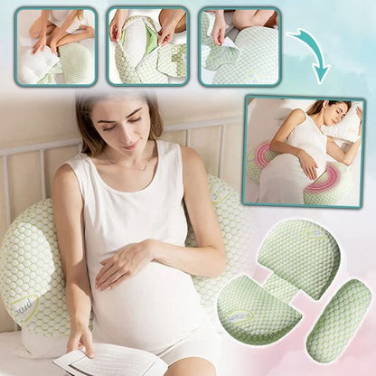 Coussin de Grossesse - Confort Maternité Coton Bio | Les Petiots™ - Les Petiots