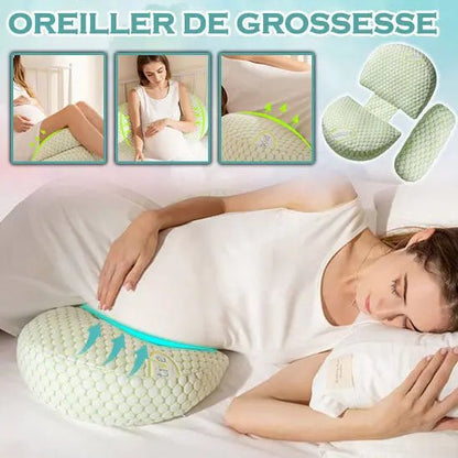Coussin de Grossesse - Confort Maternité Coton Bio | Les Petiots™ - Les Petiots