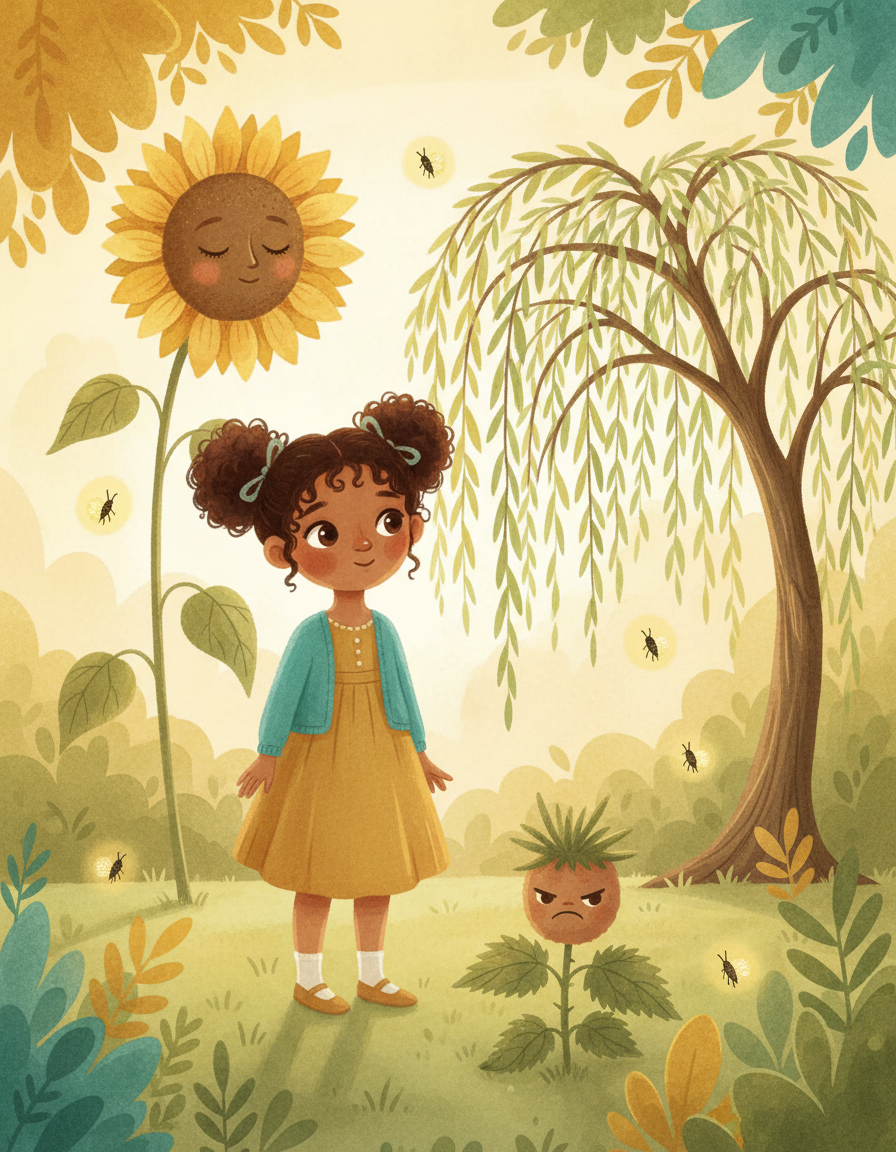 Zoé et le Jardin des Émotions-Ebook Enfant 4-8 ans Intelligence Émotionnelle