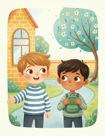 Couverture — Tom et le Nouveau de la Classe, Les Petiots