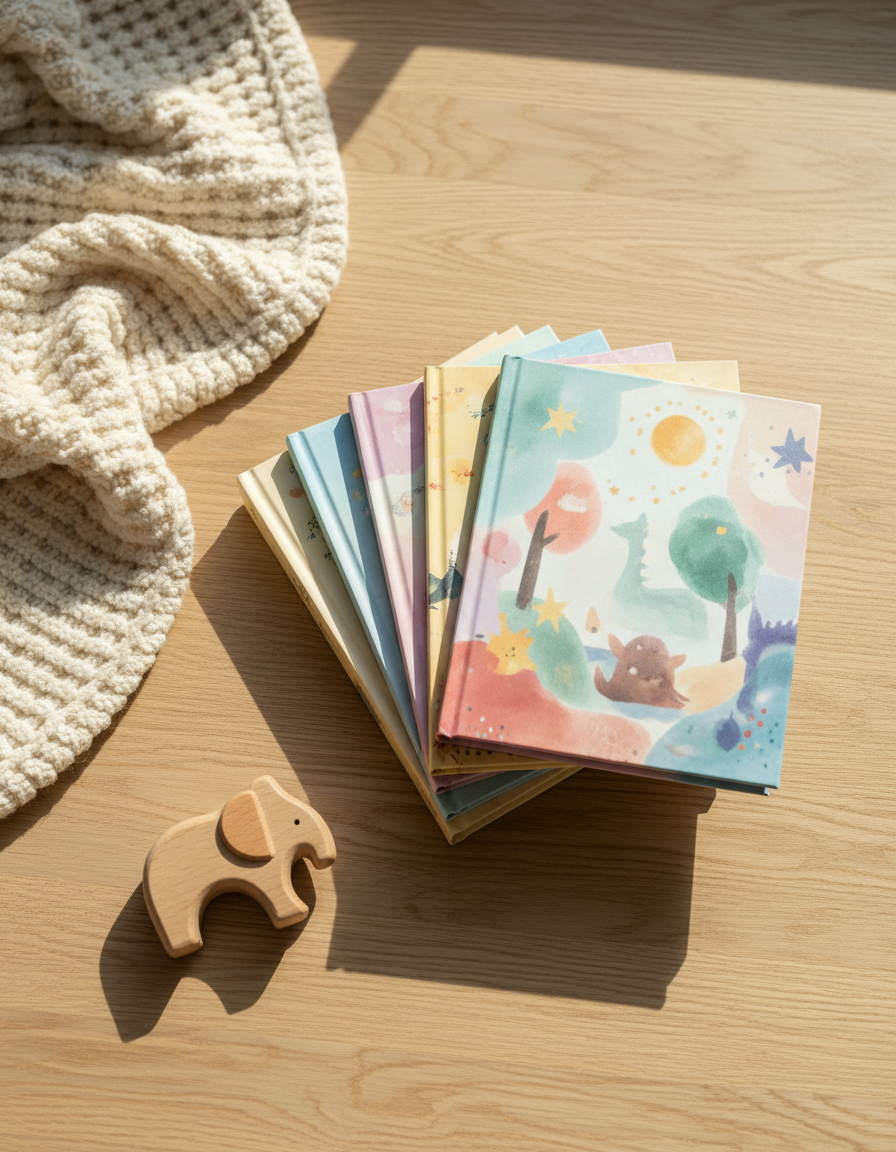 La Bibliothèque Les Petiots — collection de 8 histoires illustrées pour enfants