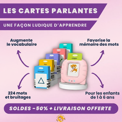 Jeu éducatif parlant – Apprendre les premiers mots dès 18 mois