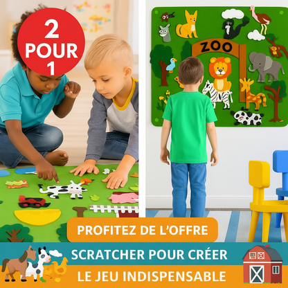 Jeu la Ferme - Découverte Animaux Éducatif Enfant | Les Petiots™