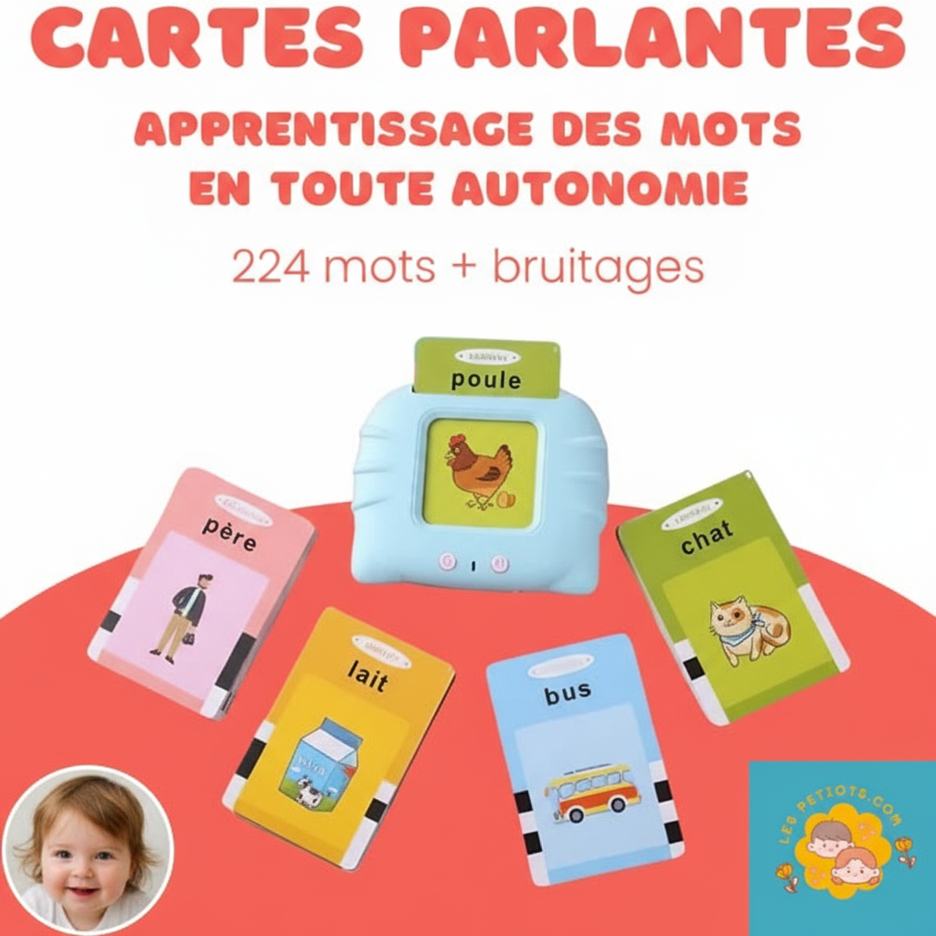 Jeu éducatif parlant – Apprendre les premiers mots dès 18 mois