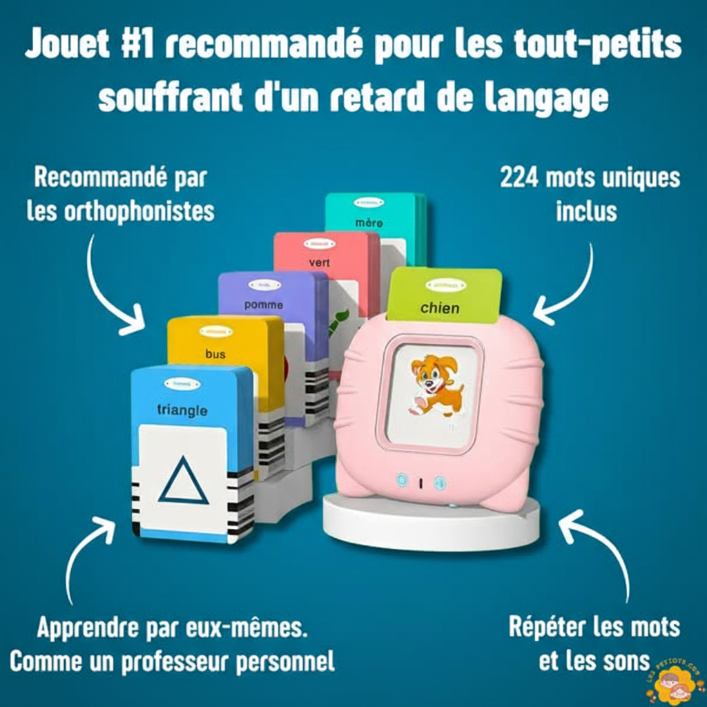 Jeu éducatif parlant – Apprendre les premiers mots dès 18 mois