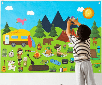 Jeu Camping Enfants - Aventure Imagination Créative | Les Petiots™ - Les Petiots