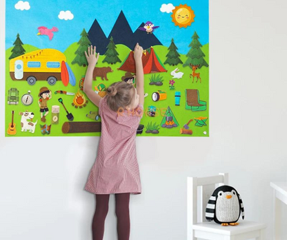 Jeu Camping Enfants - Aventure Imagination Créative | Les Petiots™