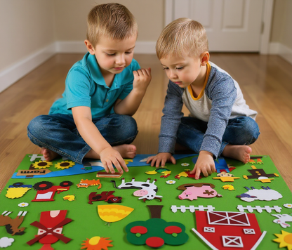 Jeu la Ferme - Découverte Animaux Éducatif Enfant | Les Petiots™