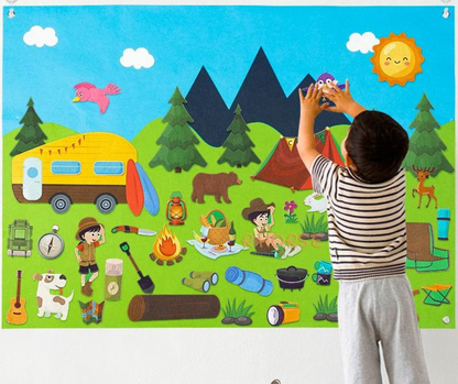 Jeu Camping Enfants - Aventure Imagination Créative | Les Petiots™