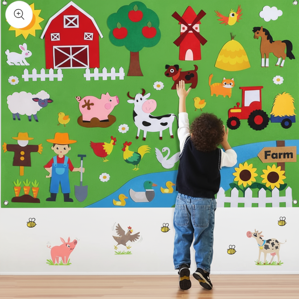 Jeu la Ferme - Découverte Animaux Éducatif Enfant | Les Petiots™